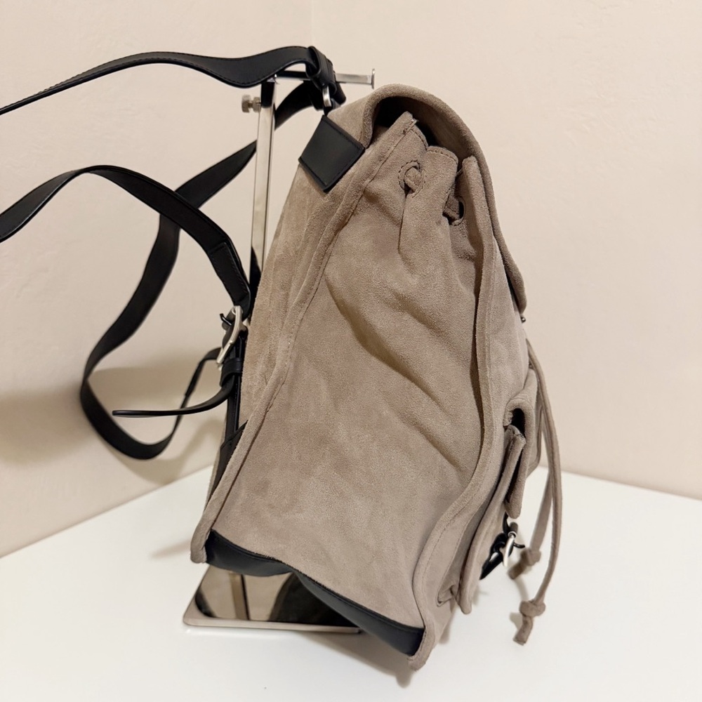 rag & bone Suede Taupe Backpack - Picture 4 of 16
